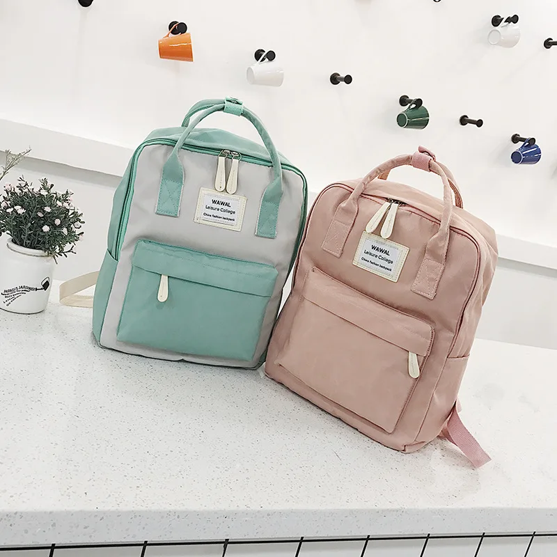 Multifunction Women Backpack Fashion Youth Korean Style Shoulder Bag Laptop Schoolbags For Teenager Girls Boys Travel 5 Color