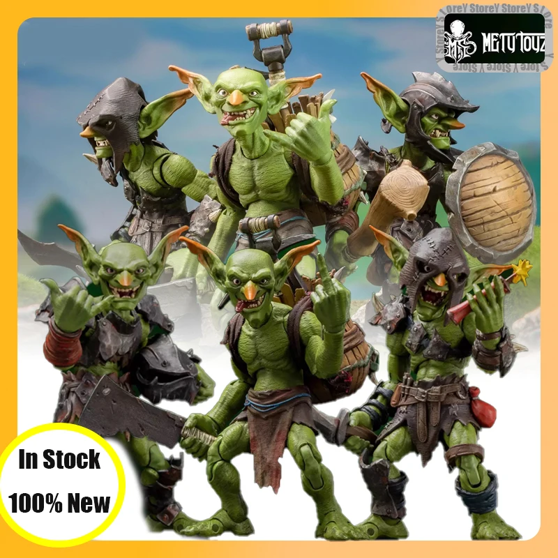 Metytoyz Scale Adventurer World Goblin Action Figure Goblin Exploration Team Male Warrior Full Set  Custom Action Figure Doll