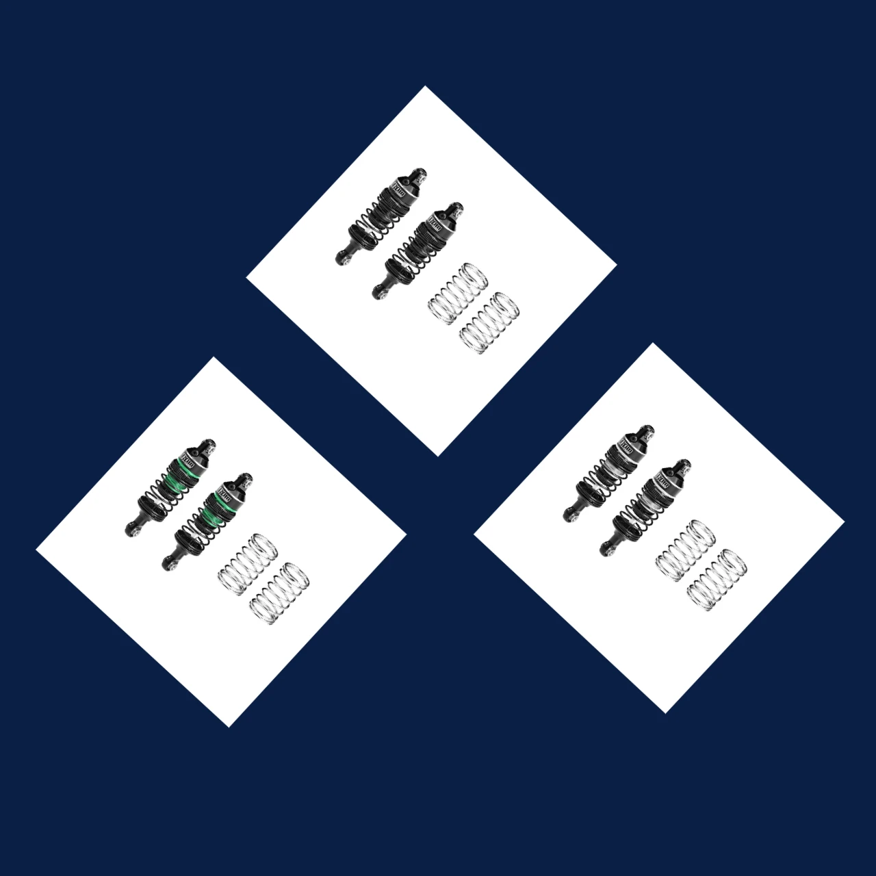 

Прогрессивный пружинный амортизатор из сплава GPM спереди/задней регулировки 63 мм TRAXXAS Mini Slash Mini Rally 10860、10865