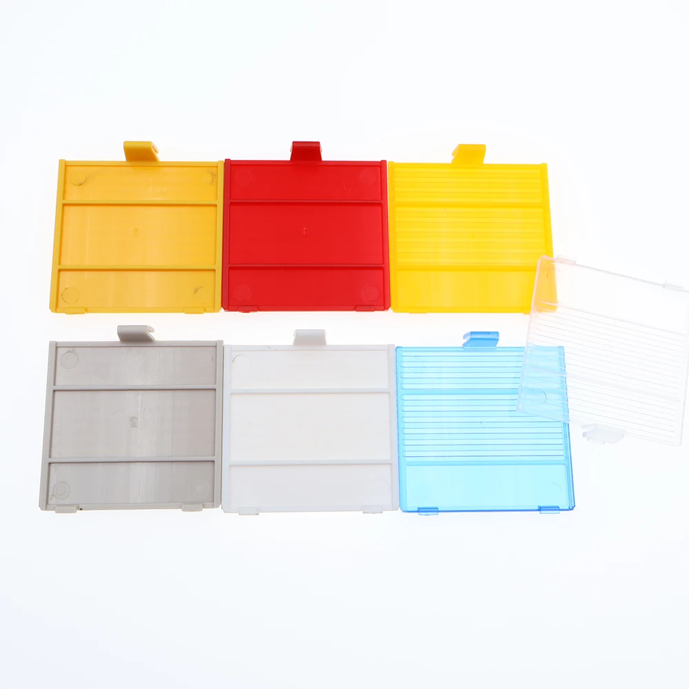 10 Buah Pengganti untuk Gameboy Klasik GB DMG GBO Casing Penutup Baterai untuk Game Boy Konsol Pintu Baterai Belakang Tutup Baterai Cangkang Pintu
