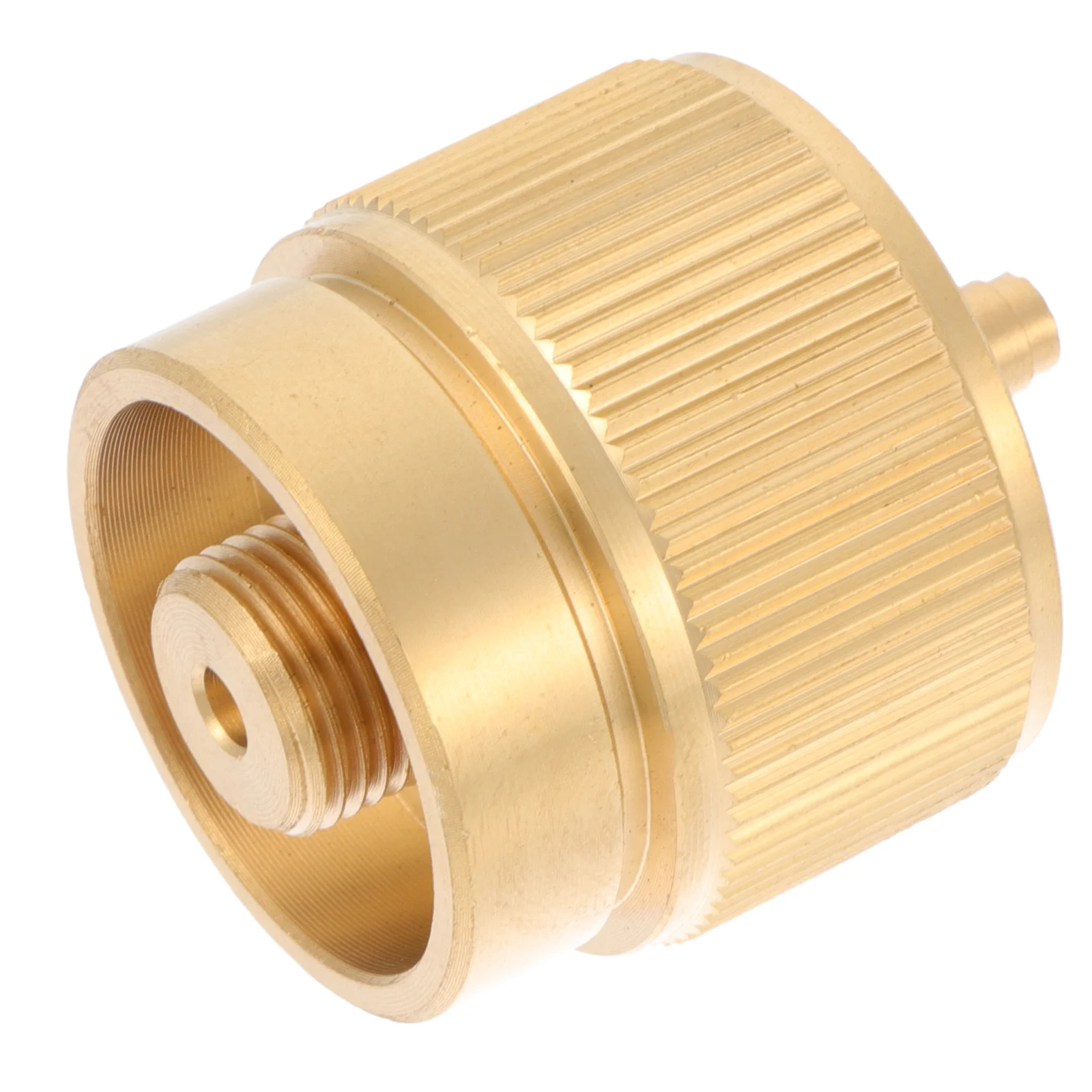 

Gas Tank Adapter Small Propane Professional Converter Copper Camping Stove Supply Accessory
