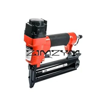 Pneumatic Straight Nail Gun F50 Air Powered Nailer Furniture Stapler Staple Gun10-50MM Woodworking Cordless Frame Gun Tools