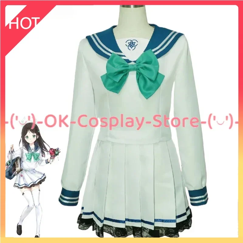 

[Custom Made] Kurimura Airi Cosplay Costume Game Blue Archive Cosplay Dress Women cute Sailor Suit Halloween Party Uniforms