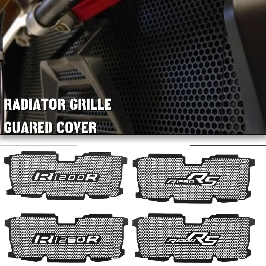 

Аксессуары для мотоциклов для BMW R1200R R1200RS R1250RS R1250R, эксклюзивная 2015-2024, защита радиатора, защитная решетка, крышка