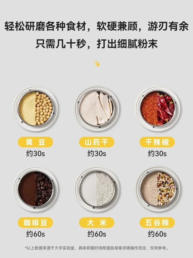 穀物、ハーブ、スパイス用の超微細粉砕を備えた電気粉砕機、220v