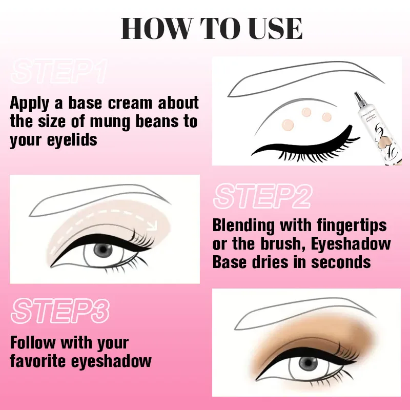 Crème pour les yeux mate imperméable de 15 ml, base de fard à paupières, apprêt, maquillage longue durée, fard à paupières liquide, anticernes, cosmétique