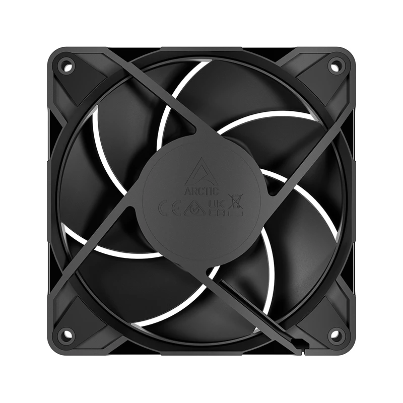 ARCTIC P12 Pro PST CO 120mm Case Fan, PWM Sharing Technology (PST), Dual Ball Bearing for Continuous Operation, 400–3000 rpm