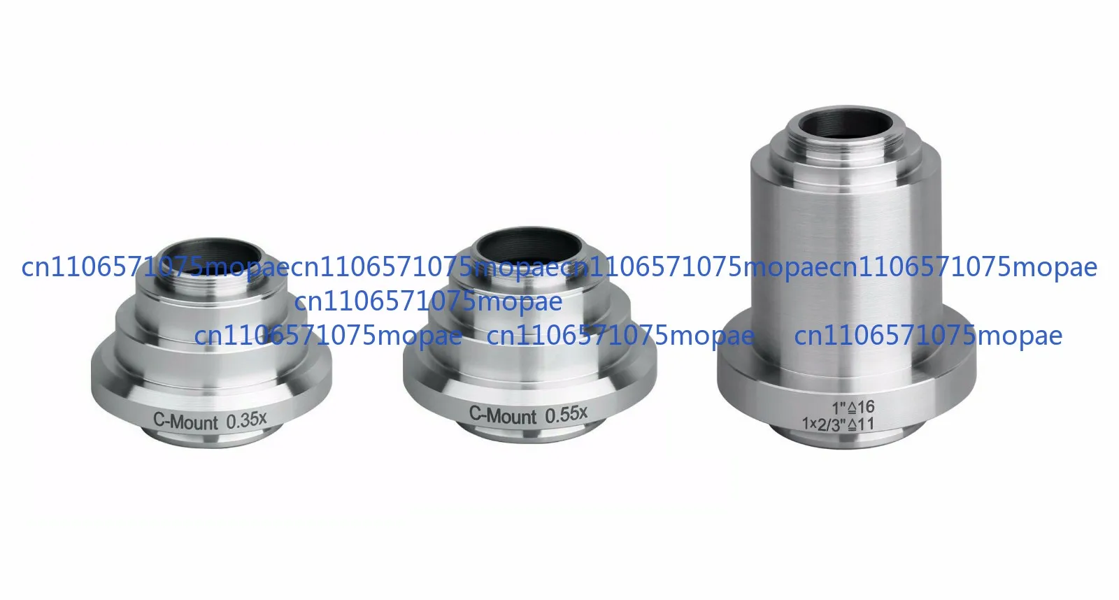 0.35x 0.55x 1x C-mount Camera Adapters Relay Lens for Leica Microscope