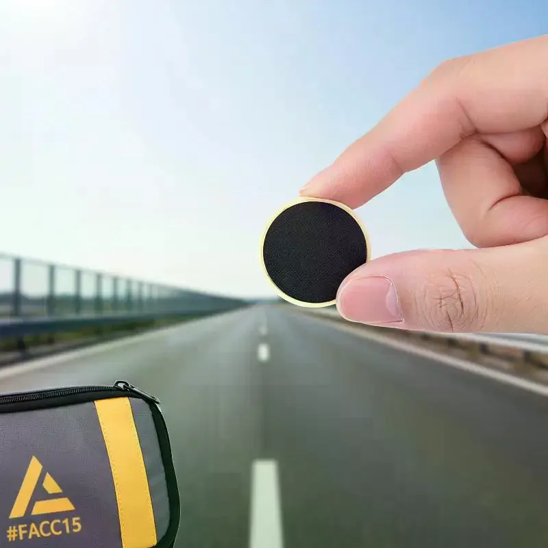 30Pcs Glue-Free Bicycle Tire Repair Patches Self Adhesive Quick Drying Bike Tyre Patch Cycling Repair Accessories