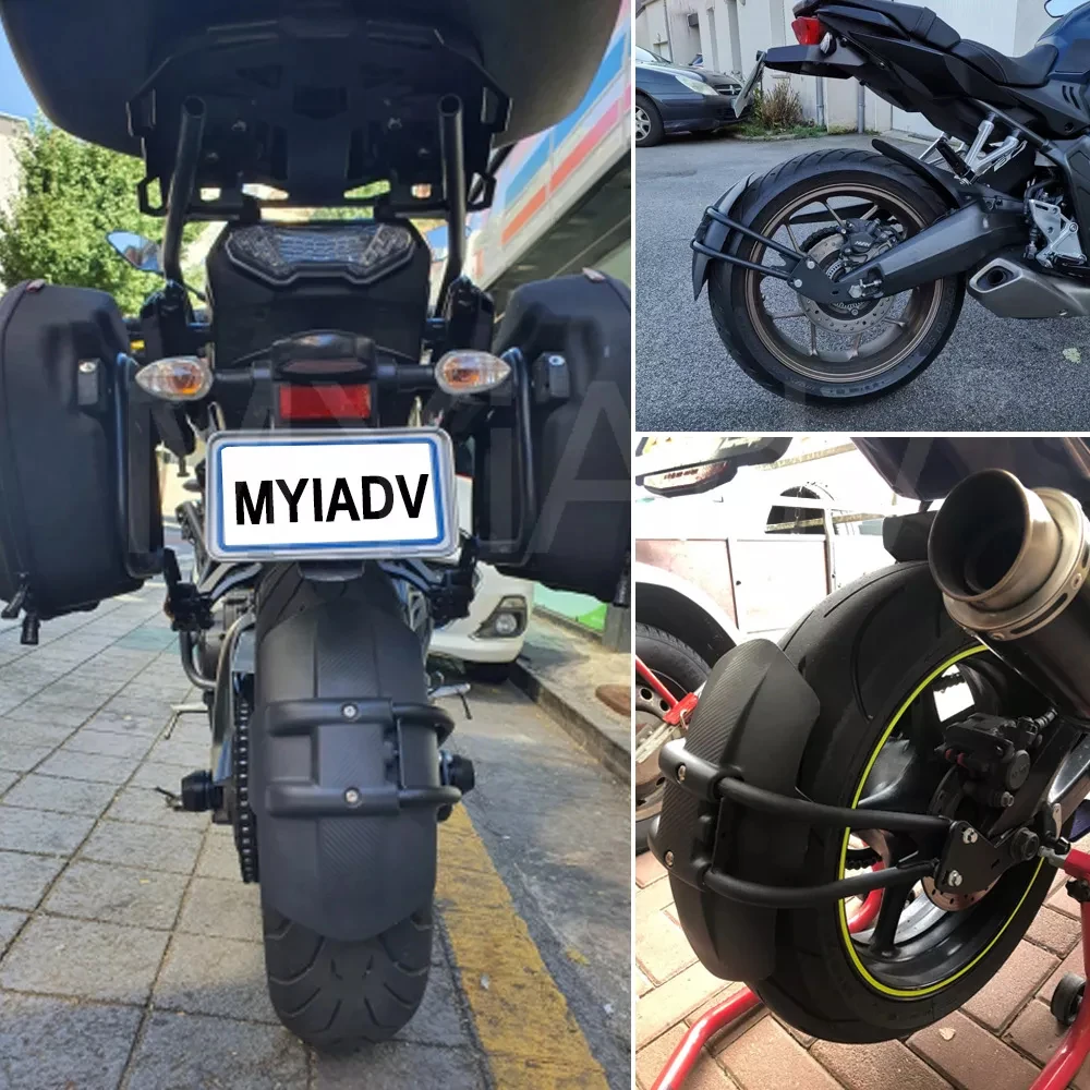 درابزين خلفي للدراجة النارية ، واقي رش الطين ، غطاء واقي لياماها MT07 ، التتبع ، هوندا CB650F ، CB650R ، CB650 ، R ، F #3