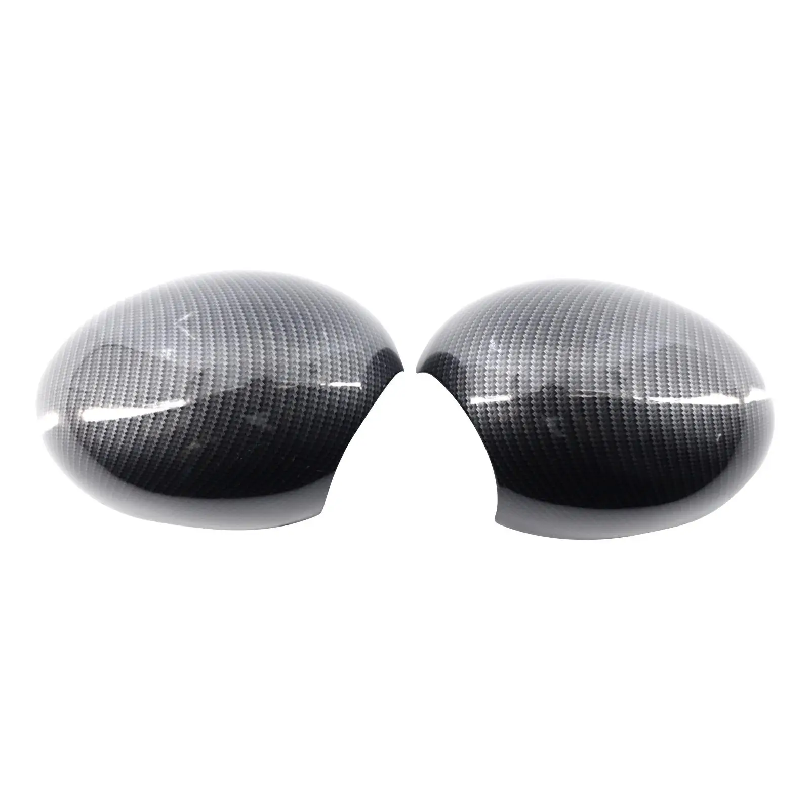 2 Pieces 51162754913 Wing Mirror Cover Casing Left Right Case Cap for Mini R55 R56 R57 R59 R61 R58 makes your car uniquely