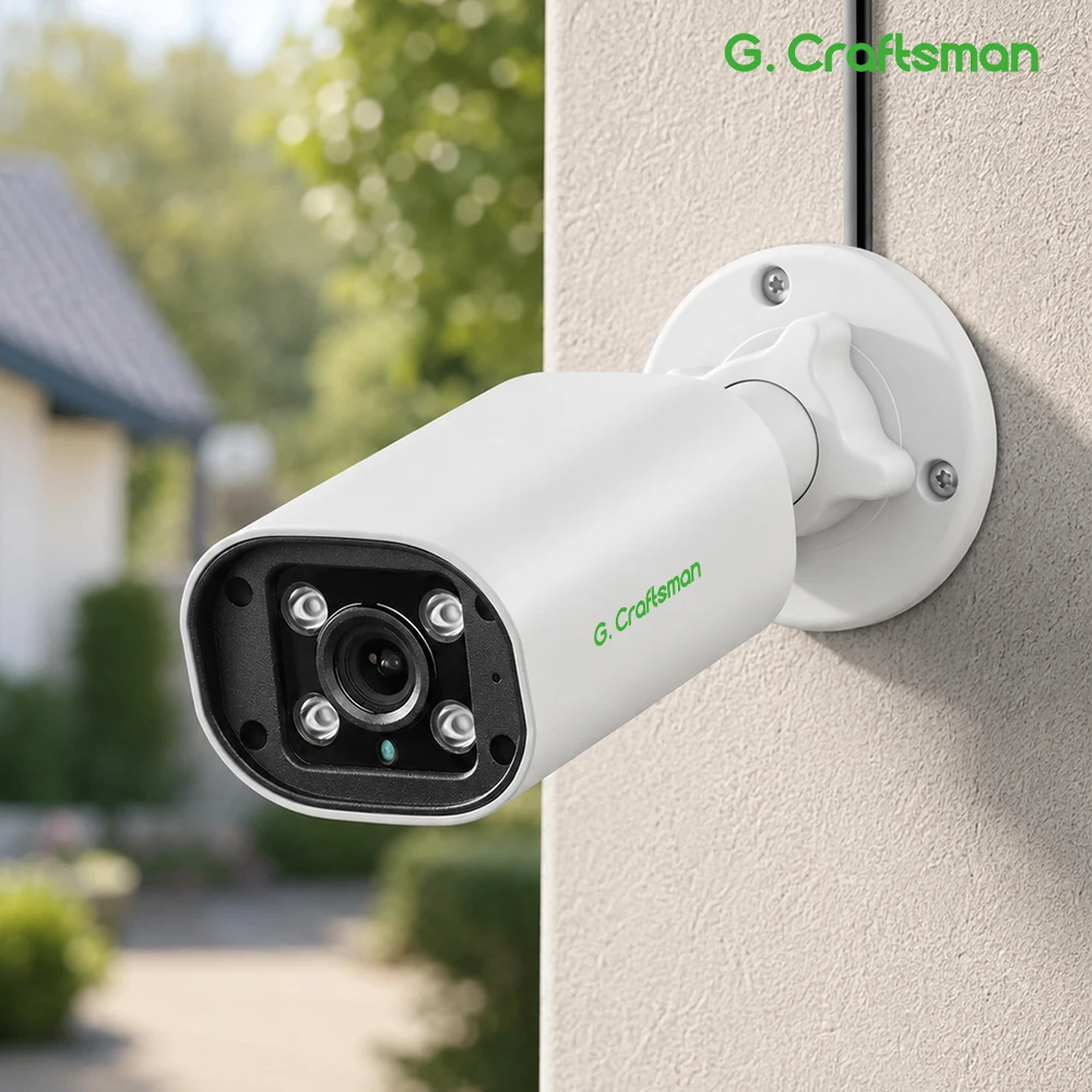 

C-X 4MP POE CCTV Security Surveillance, 4PCS IR LEDs, Human Face Detection, ONVIF, Business Use, GX-PBFI-M4G