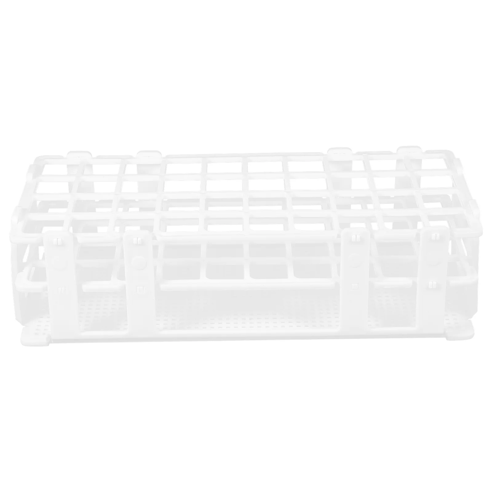 

Plastic Test Tube Rack 40 Holes for 20mm Tubes Detachable Structure Easy to Disassemble Maintain Test Tube Display Rack