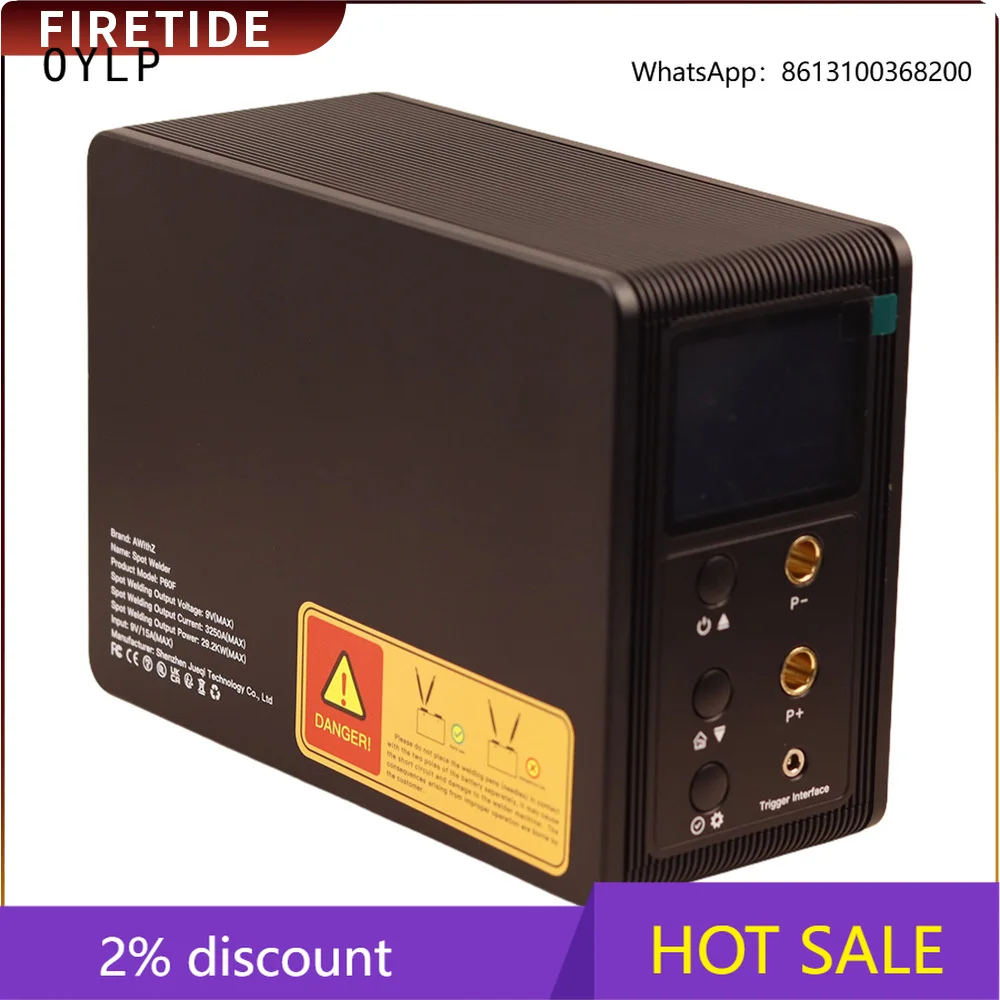 OYLP P60F Spot Welder Capacitor Spot Wedding Machine For 18650 Lithium Batteries Spot Welders