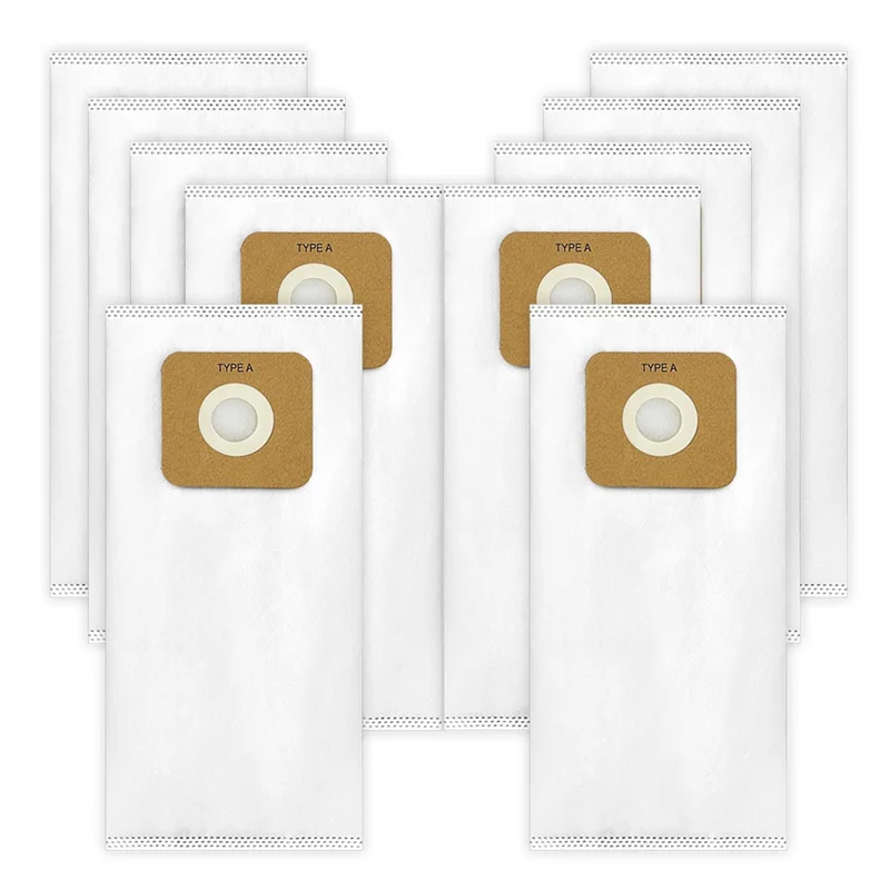 الترويج! 12 عبوة من أكياس المكنسة الكهربائية من النوع A لـ Riccar Vacuum Simplicity S20EZM، من أجل أكياس مكنسة البساطة من النوع لسلسلة 2000/4000