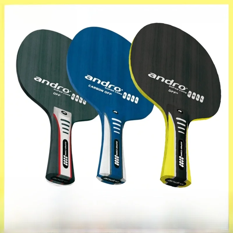andro-cell-fast-attack-arc-type-pong-paddle-5-layer-wood-structure-balanced-handle-weight-for-offensive-play