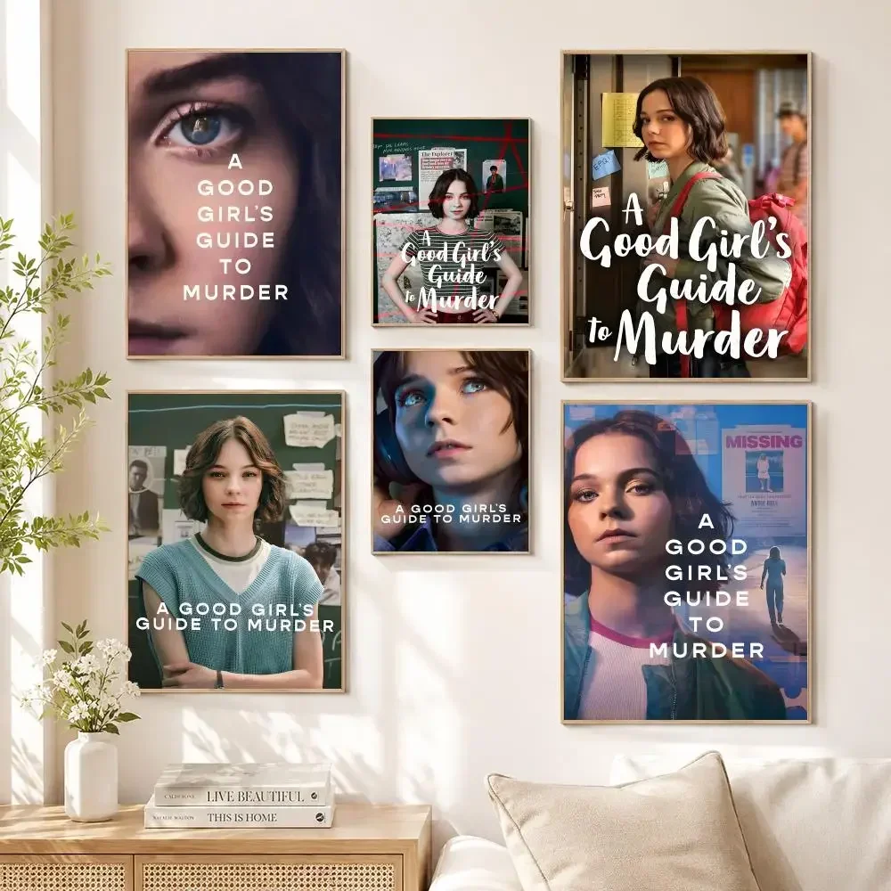 Movie A Good Girl's Guide To Murder Poster Wall Art Print Poster Decorative Mural Home Decor Gift Unframed