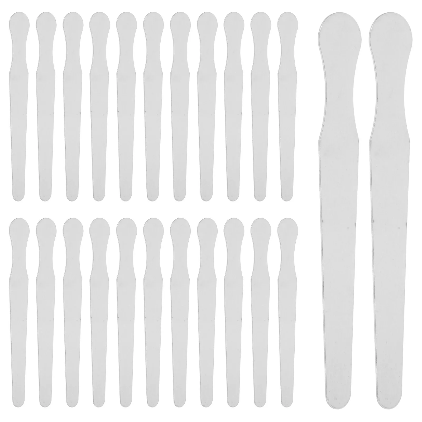 

20 шт. шпателей для языка из нержавеющей стали с прозрачным окном для осмотра полости рта, многоразовые, медицинское учебное оборудование, инструмент для аптек, для путешествий