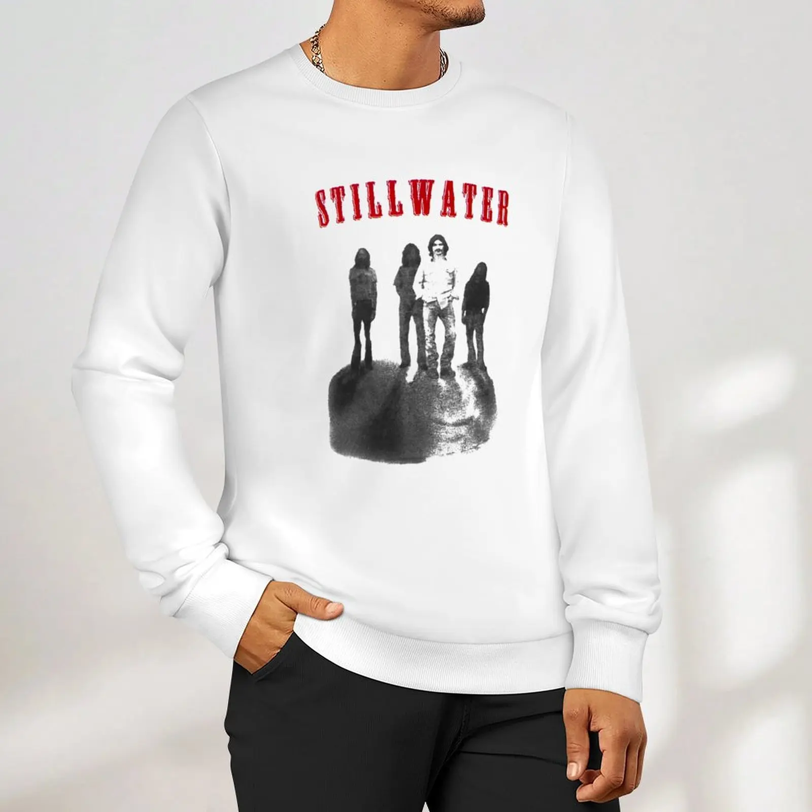 Stillwater Band, Movie Still Water Sweatshirt men's clothes sports sweatshirt man