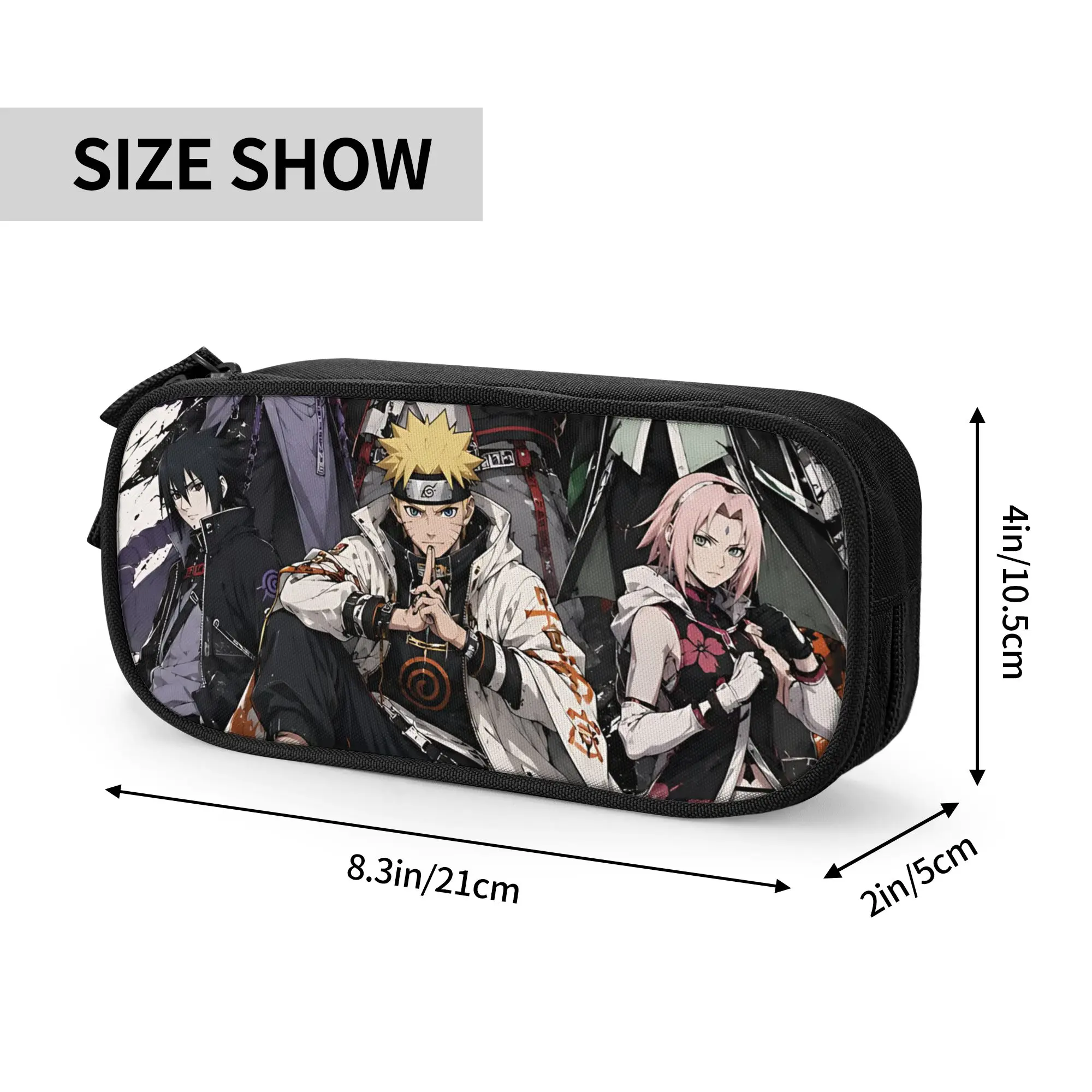 Custom Naruto Anime Theme Large Capacity Bags for Child  Handheld Study Bag for Boys Gilrs Kids
