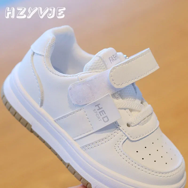 Children\'s Casual Sneakers 2024 New Comfortable Single Shoes Baby Boys Girls Toddler Small White Shoes Tenis Sports Board Shoes