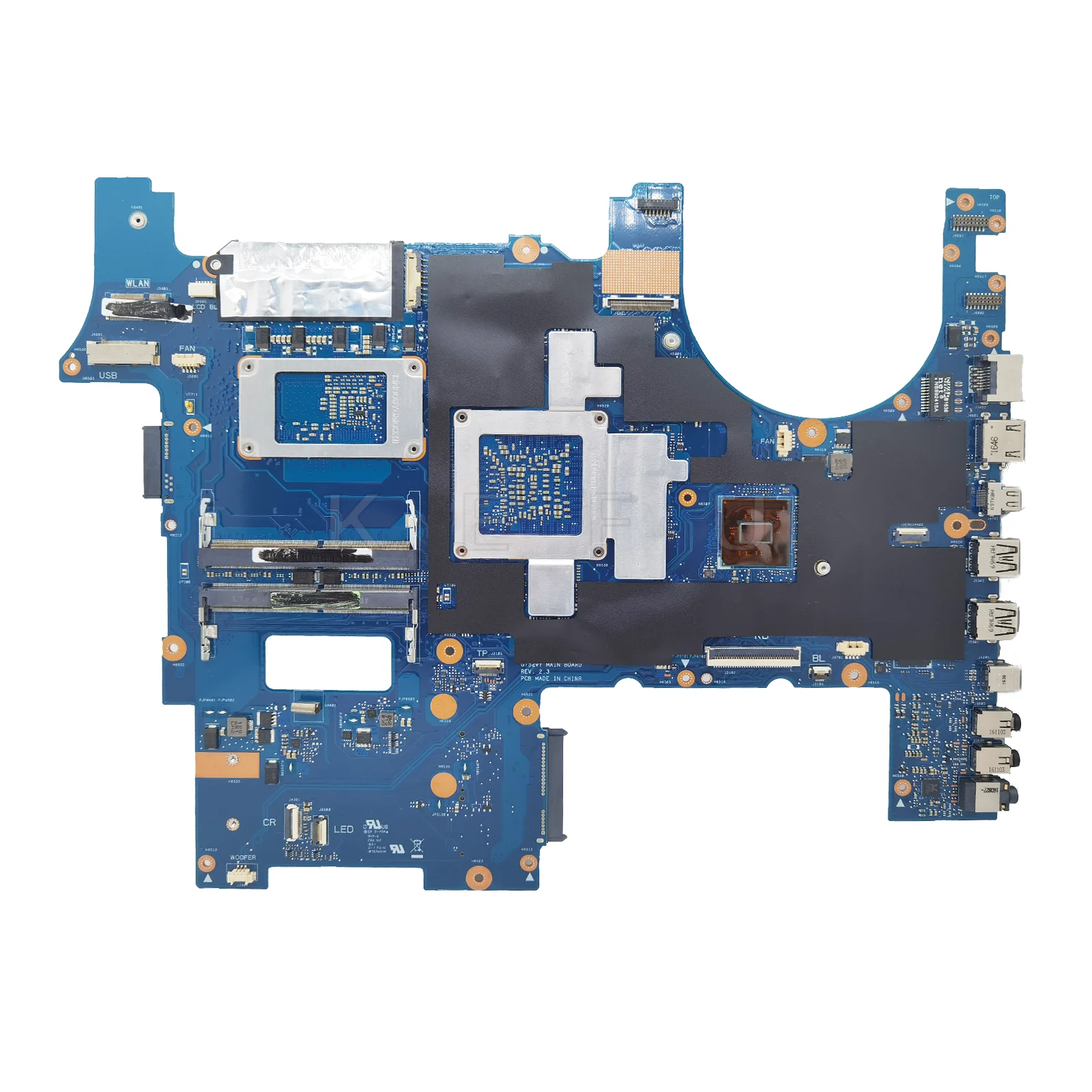 Imagem -04 - Kefu-placa-mãe Portátil para Asus G752v Mainboard para Asus G752vy G752vt G752vl I76700hq Cpu Gtx970m 3g Gtx965m 2g Gtx980m 4g