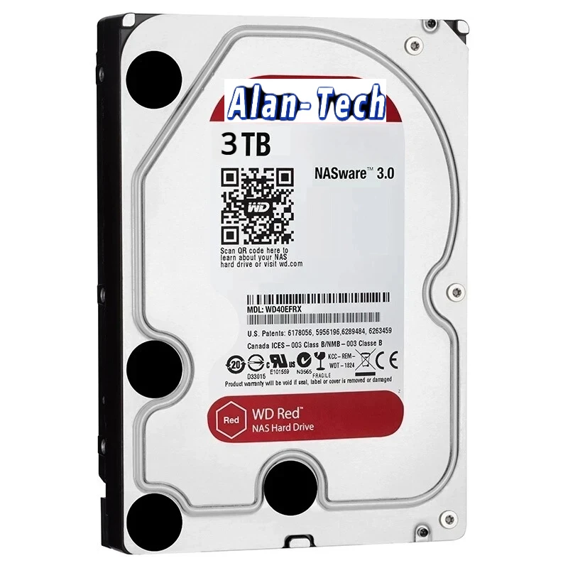 Wester-n Digital W--D Red NAS 3TB  3.5