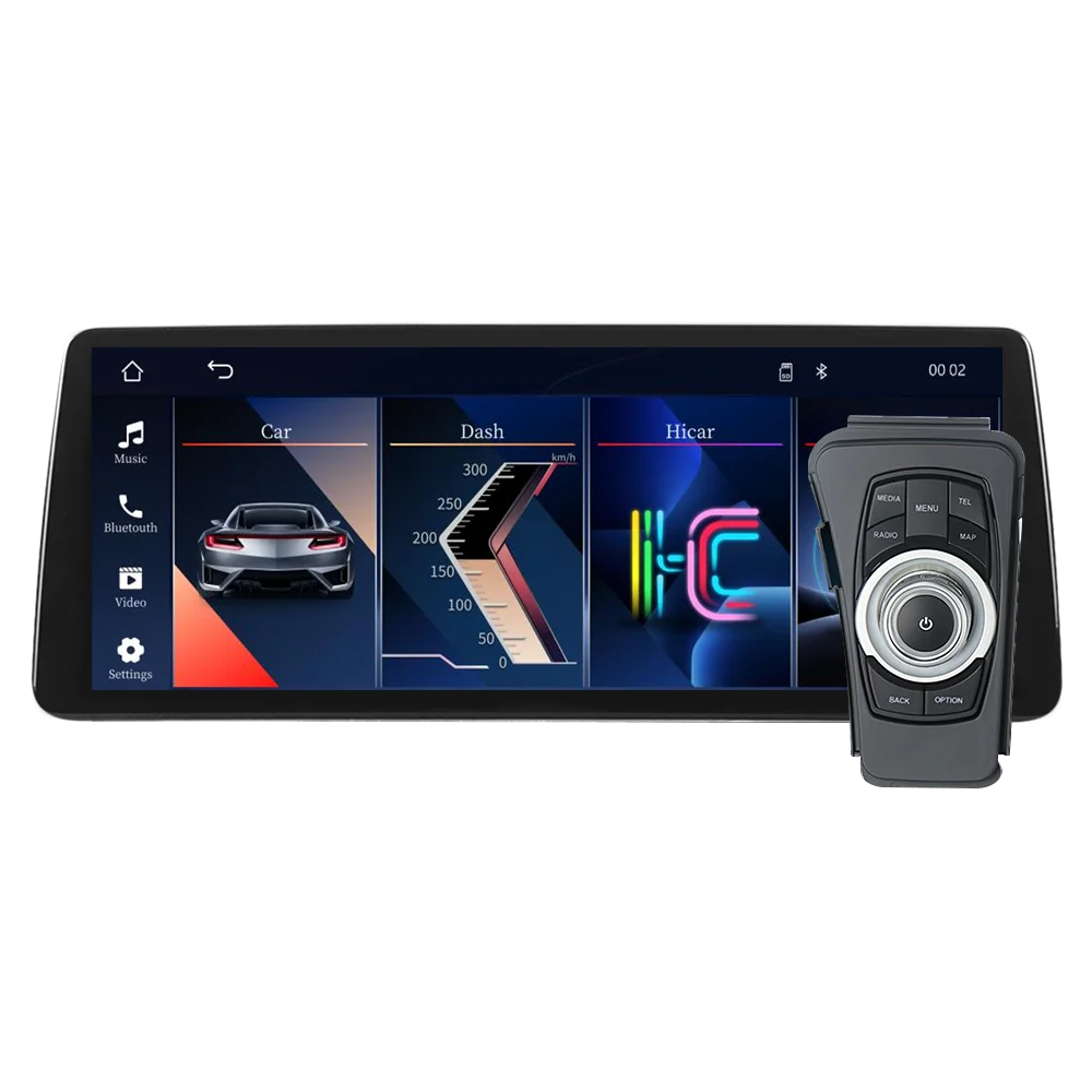 MEKEDE 10,25" 12,3" Kabelloses CarPlay und Android Auto Autoradio Multimedia für BMW E90 E91 E92 E93 2005-2012 QLED Touchscreen 1920*720/2400*900 Autoradio Spiegelung GPS-Navigation Unterstützt OEM