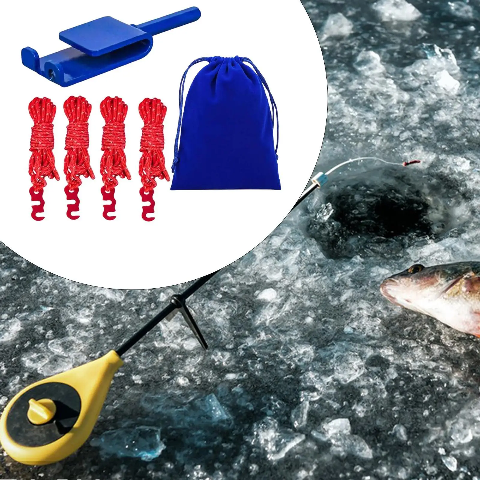 

Ice Fishing Anchor Tool Ice Anchor Tool for Ice Fishing Anchors Nail Bracket
