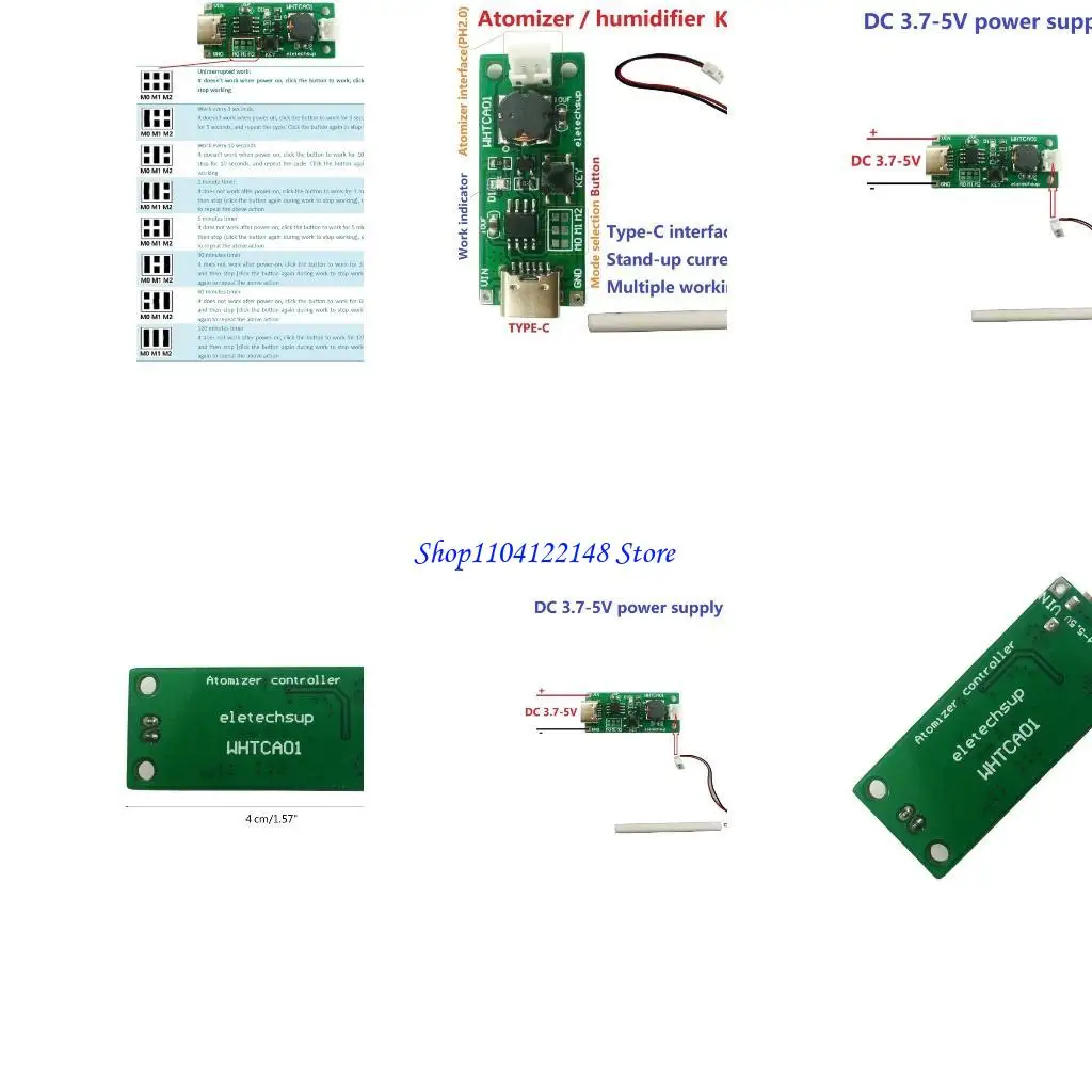 

P9FA Mini Type-C USB Увлажнение для испарения водяного тумара