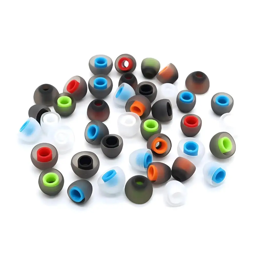 4.5mm Silicone In-Ear Earphone Gel Covers Earbuds Headphone Eartips Caps Earplug Ear Pads Cushion For Philips 6pcs/3pairs