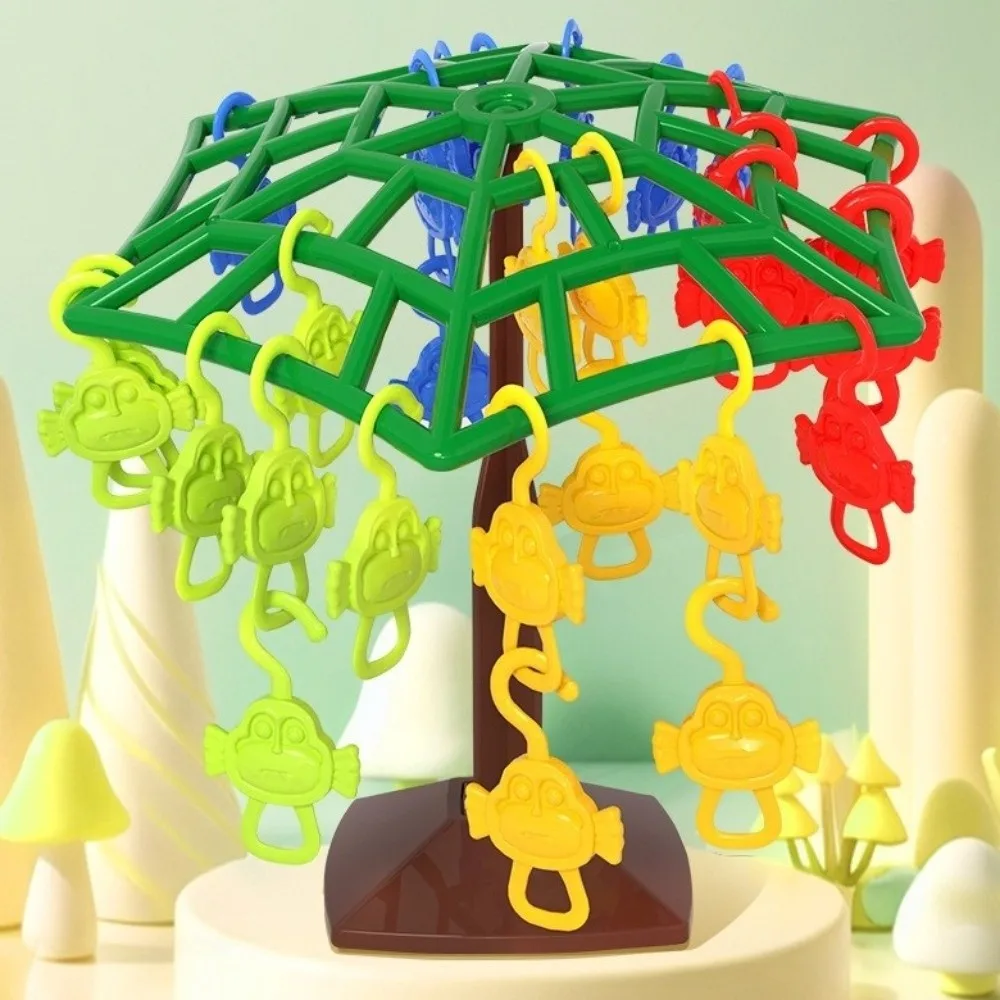 Creative Hanging Monkey Kids Balance Toy Desktop Game Monkey Climbing Tree Toy Balance Game Toy Gift