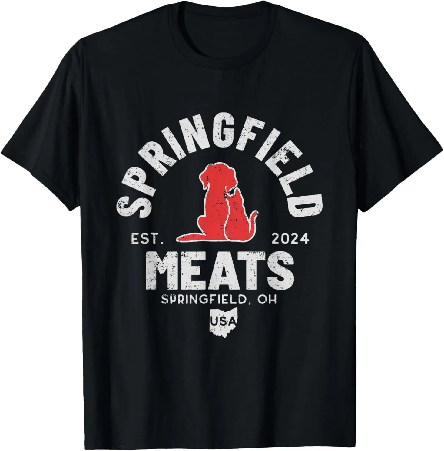 

They're Eating The Dogs Springfield Ohio Election T-Shirt