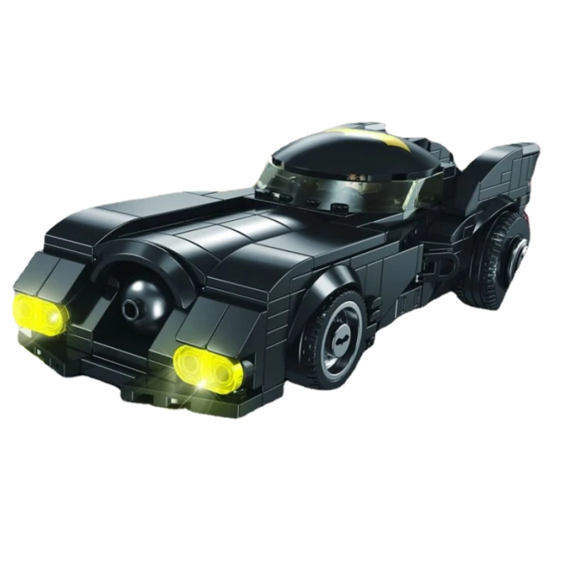 

New Moc Super Chariot Vehicle Batmobile Building Blocks Car Models Compatible Assembly Bricks Kit Figures Weapon Boy Toys