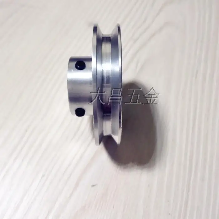 Misumi type Aluminum Alloy round belt pulley fixed with DIY spindle motor drive precision beautiful silk top