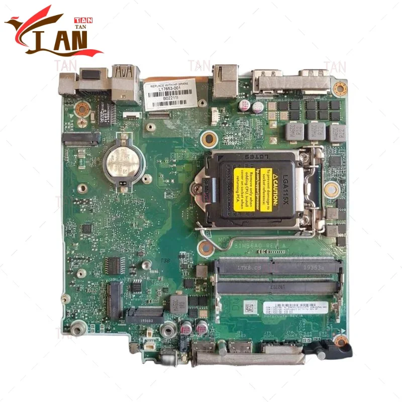 

L17653-001 для HP Prodesk 600 G4 DM, материнская плата DA0F81MB6A0 L04546-002 L17653-601, материнская плата DDR4, 100% протестирована, быстрая доставка TT