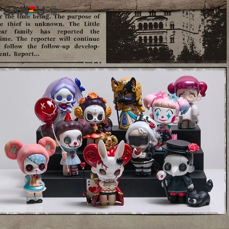 

Kasa Not The Villain Series Blind Box Horror Abstract Clown Ghost Action Figure Mysterious Box Trendy Play Ornament Friend Gifts