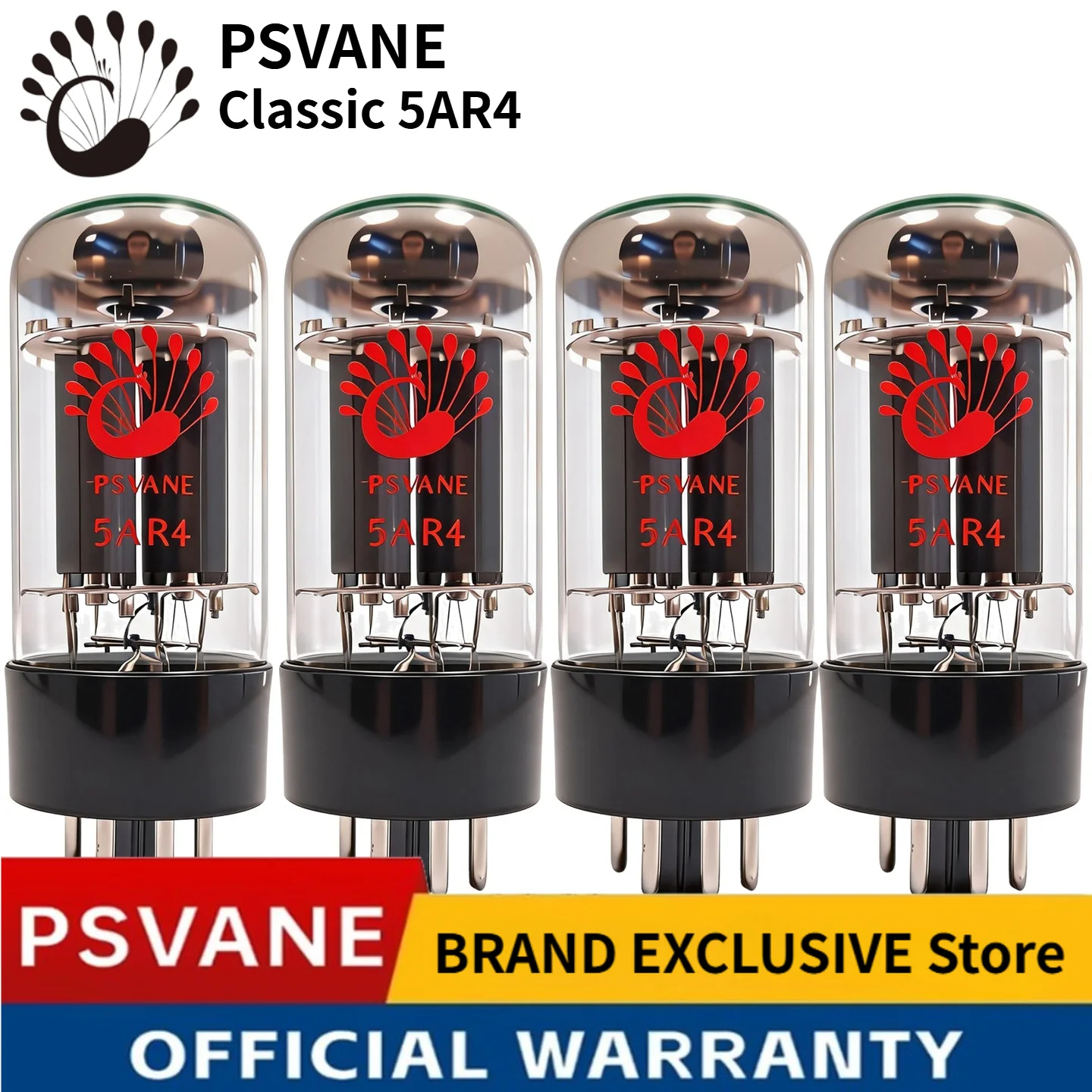 

PSVANE 5AR4 Vacuum Rectifier Tube Replace GZ34 274B 5Z3P Vintage Audio Amplifier Matched Tested Original Factory