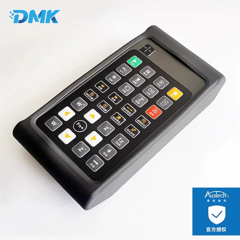 

Au3Tech Лазерная резка продукта с ЧПУ Беспроводная ручка Пульт дистанционного управления Ручная коробка Английская версия для системы AU3TECH SC1000 SC2000