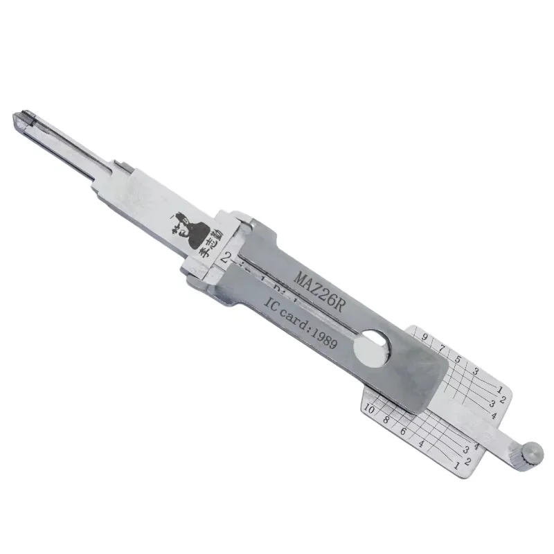 Lishi MAZ26R 2-in-1 Schlosserwerkzeug Lockpicking & Decoder Flachfräser für Mazda-Modelle – Detail 2