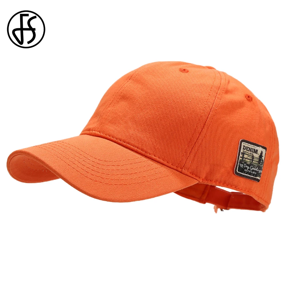 

FS 2025 Retro Orange Green Baseball Cap For Men Young Style American Street Women Hat Snapback Hip Hop Caps Gorros Para Hombres