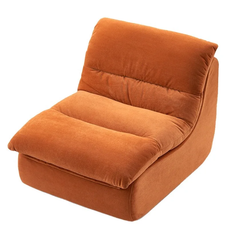 

*Compressible Lazy Sofa Chair, Small Space Leisure Chair for Living Room & Bedroom
