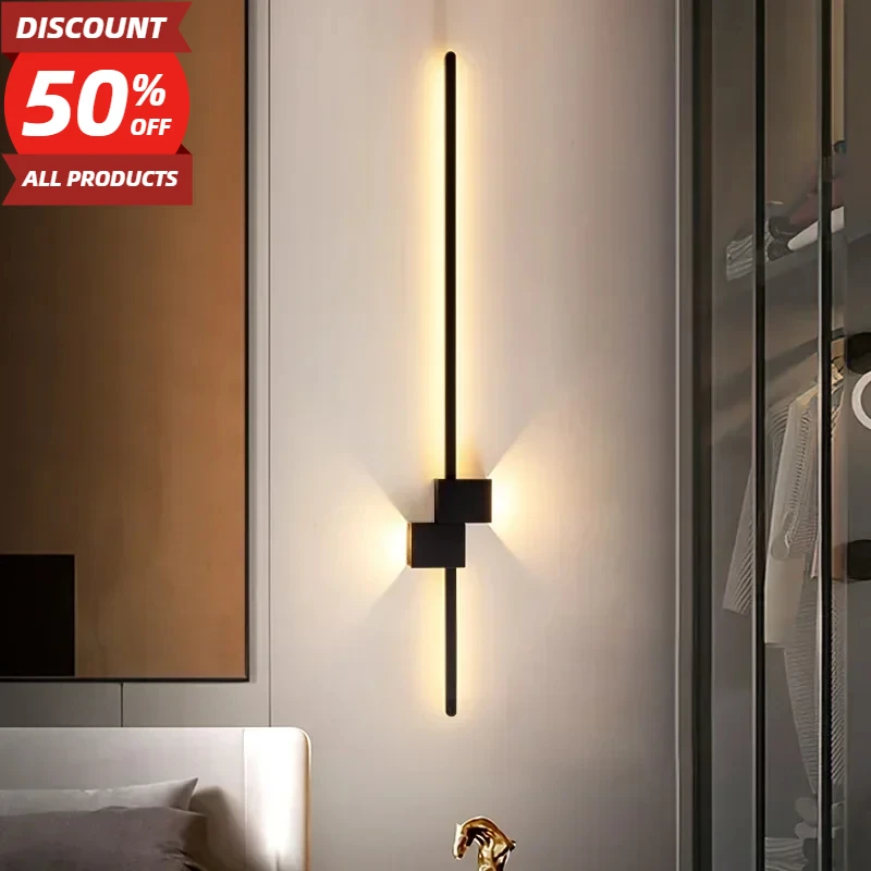 

Modern Minimalist Wall Lamp LED Wall Light Home Decorative Bedside Corridor Sofa Backgroung Wall Fixture