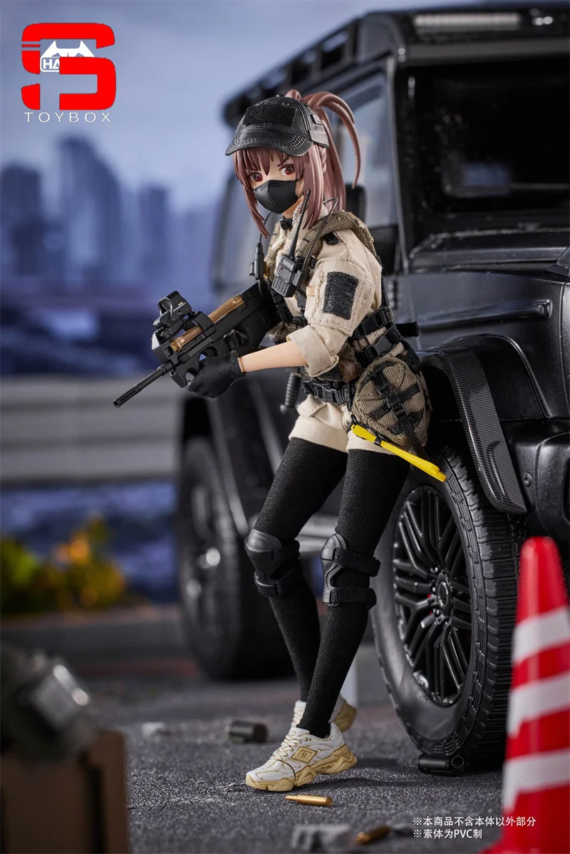 【2024 Q4】HASUKI PA006 1/12 Guard Girl Action Figure Pocket Art 15.5cm Female Soldier Figurine Full Set Collectible Model