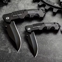 Multi Functional High Hardness Defensive Folding Knife Men's Self-defense Survival Tool Knife Outdoor Camping EDC Survival Knife