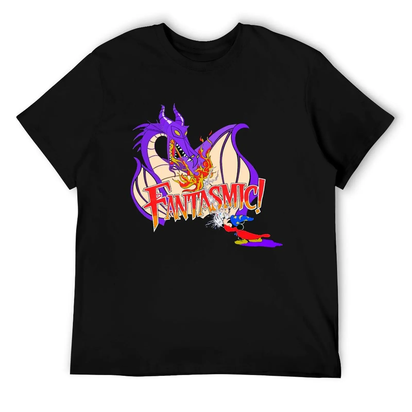 

Fantasmic dragon old design T-Shirt man t shirt graphic man tshirt T-Shirt
