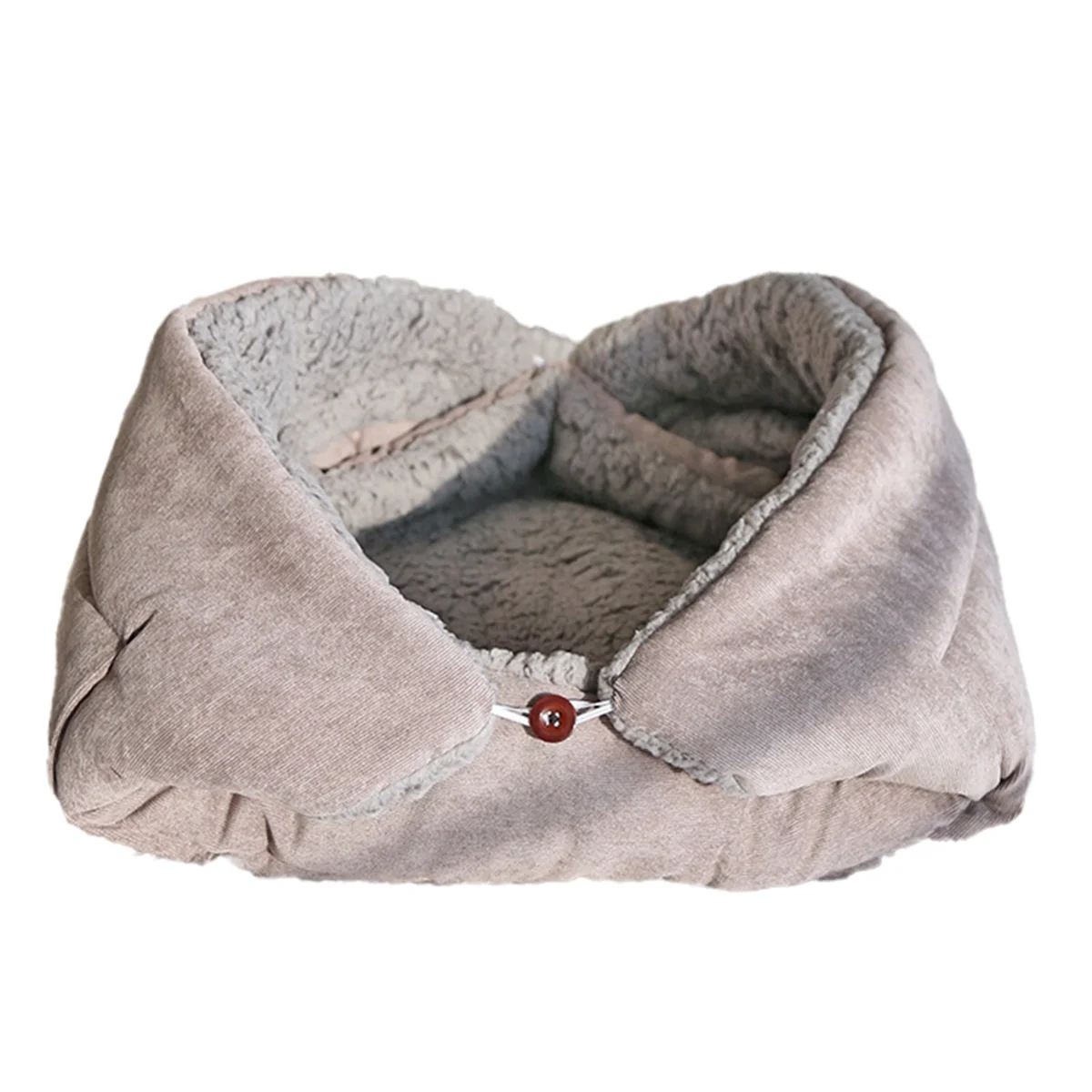 

AD04-Popular Warm Thickened Cat Bed Multifunctional Foldable Pet Mat for Cats Small Dogs Indoor Kitten Bed Cat Sleeping Mat,B