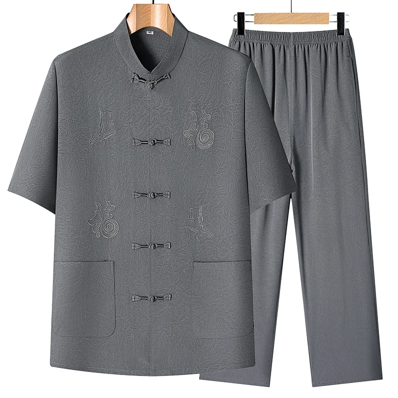 Shirts + Pants Summer Men Fash - Mens Fashion Trend บทวิจารณ์และราคา