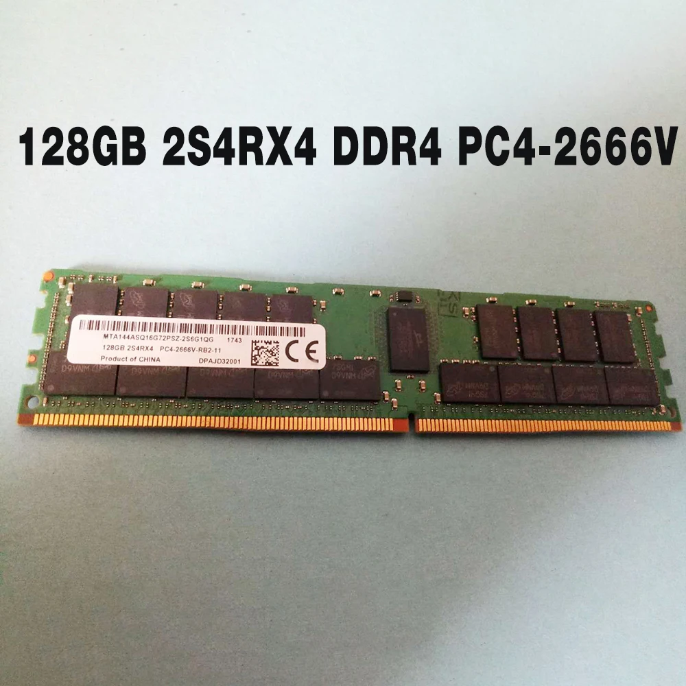 

1PCS For MT RAM MTA144ASQ16G72PSZ-2S6G1 Server Memory Fast Ship High Quality 128GB 128G 2S4RX4 DDR4 2666 PC4-2666V ECC REG