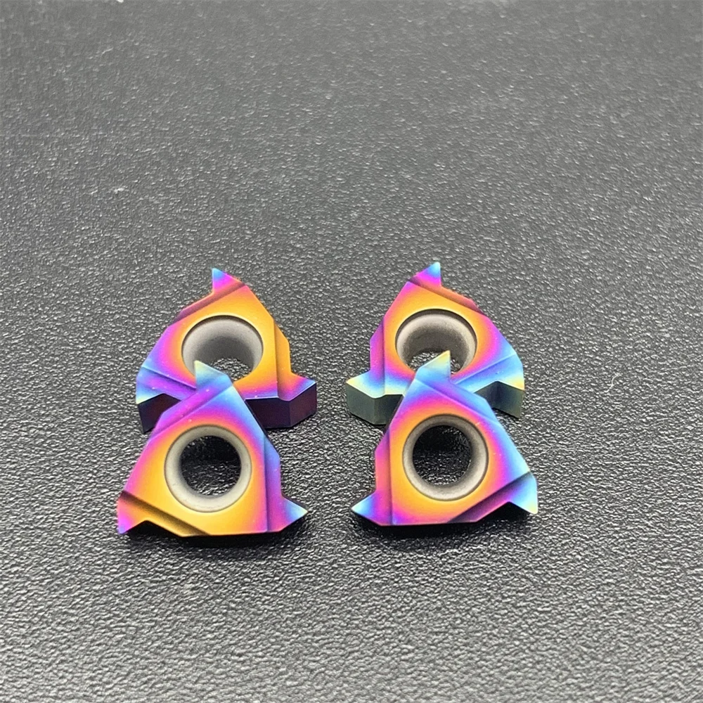 High quality MMT11IR AG60 LY7010 nano blue thread insert cemented carbide blade CNC tool blade 11IR AG60